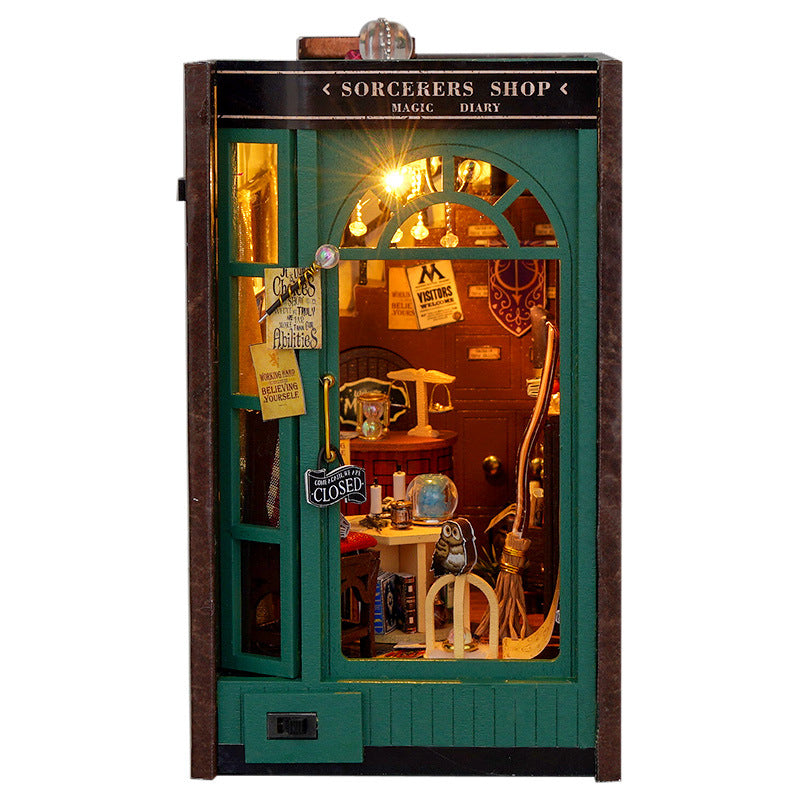 Tianyu Diy Cabin TL6 Magic Notes Hand Assembled Creative Book Jigsaw Puzzle Miniature Model Toy Gift