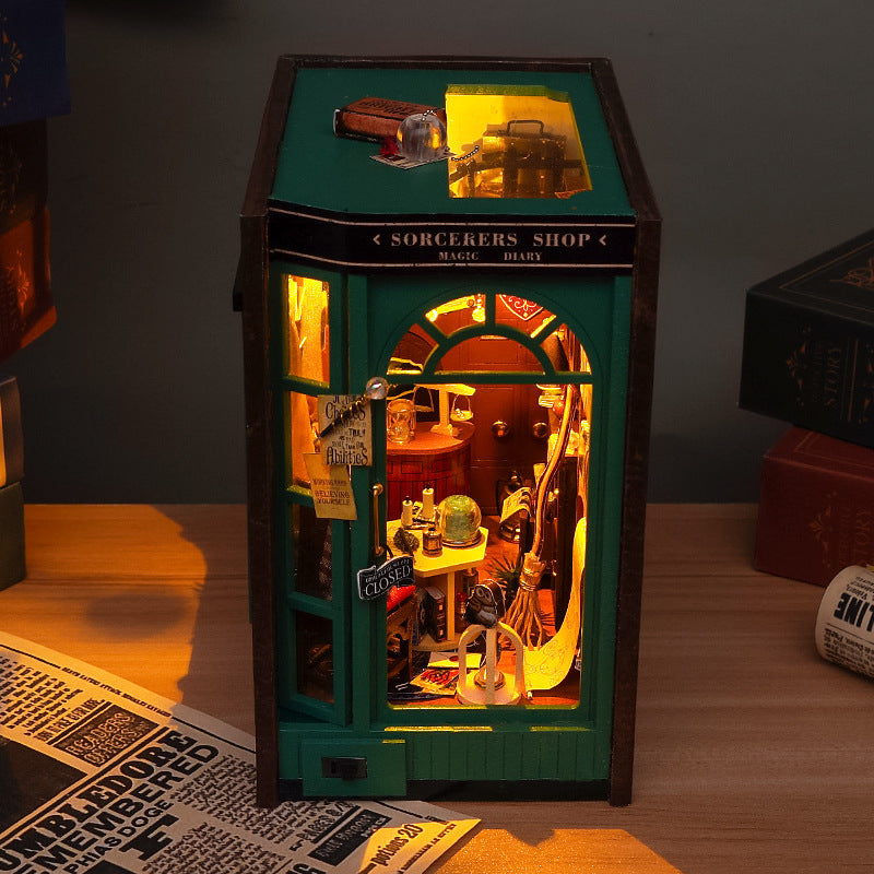 Tianyu Diy Cabin TL6 Magic Notes Hand Assembled Creative Book Jigsaw Puzzle Miniature Model Toy Gift
