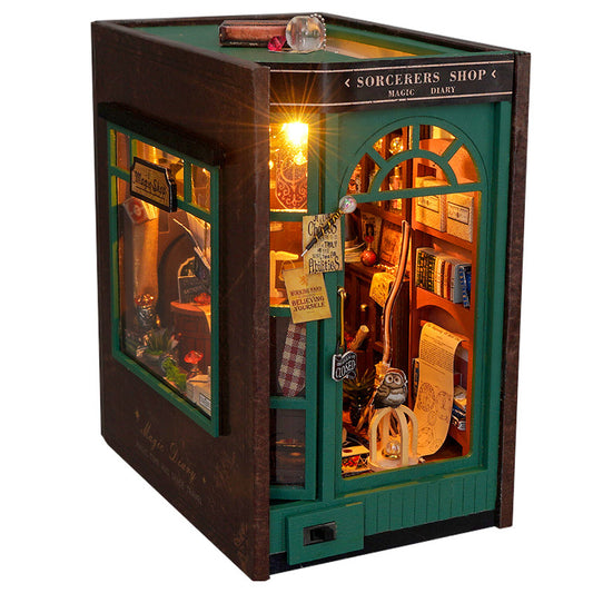 Tianyu Diy Cabin TL6 Magic Notes Hand Assembled Creative Book Jigsaw Puzzle Miniature Model Toy Gift