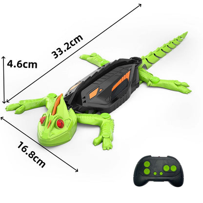 Cross-Border Wall Climbing Car, Wall Climbing Chameleon, Gecko Artificial Crawling, Built-In Charging Kidsren's Halloween Trick Toy