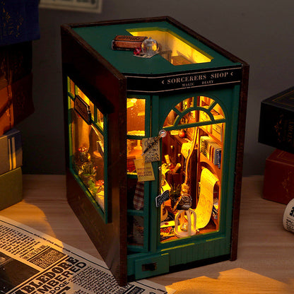 Tianyu Diy Cabin TL6 Magic Notes Hand Assembled Creative Book Jigsaw Puzzle Miniature Model Toy Gift